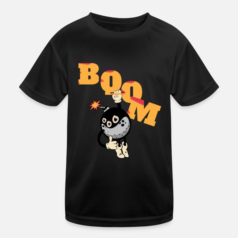 Boom Kinder Funktions-T-Shirt