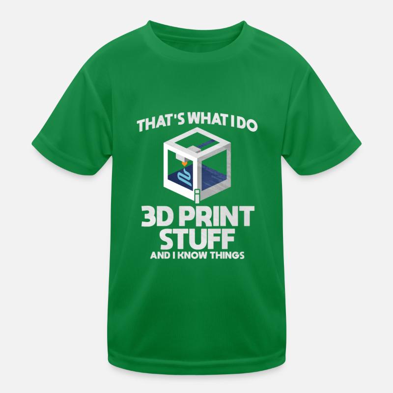 Impression 3D T-shirt sport Enfant