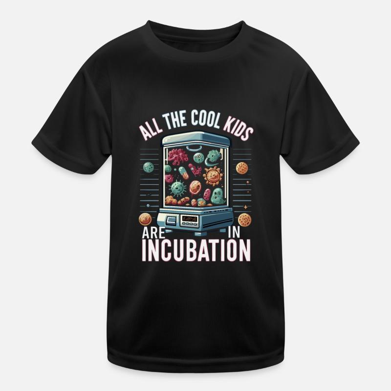 Microbiologiste Microbiologie Laboratoire Biologie des staphylocoques T-shirt sport Enfant