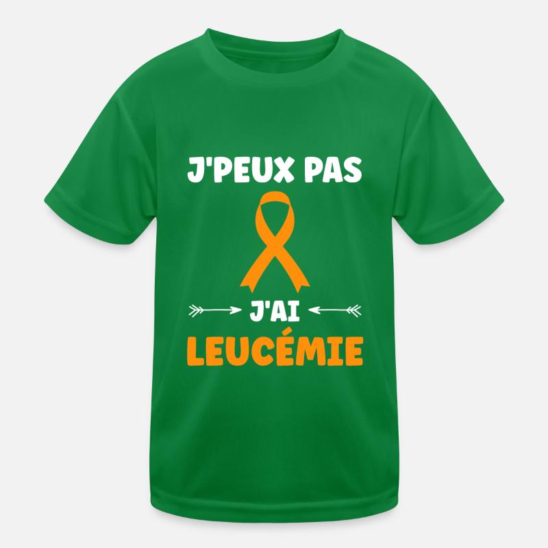 Sensibilisation à la leucémie T-shirt sport Enfant