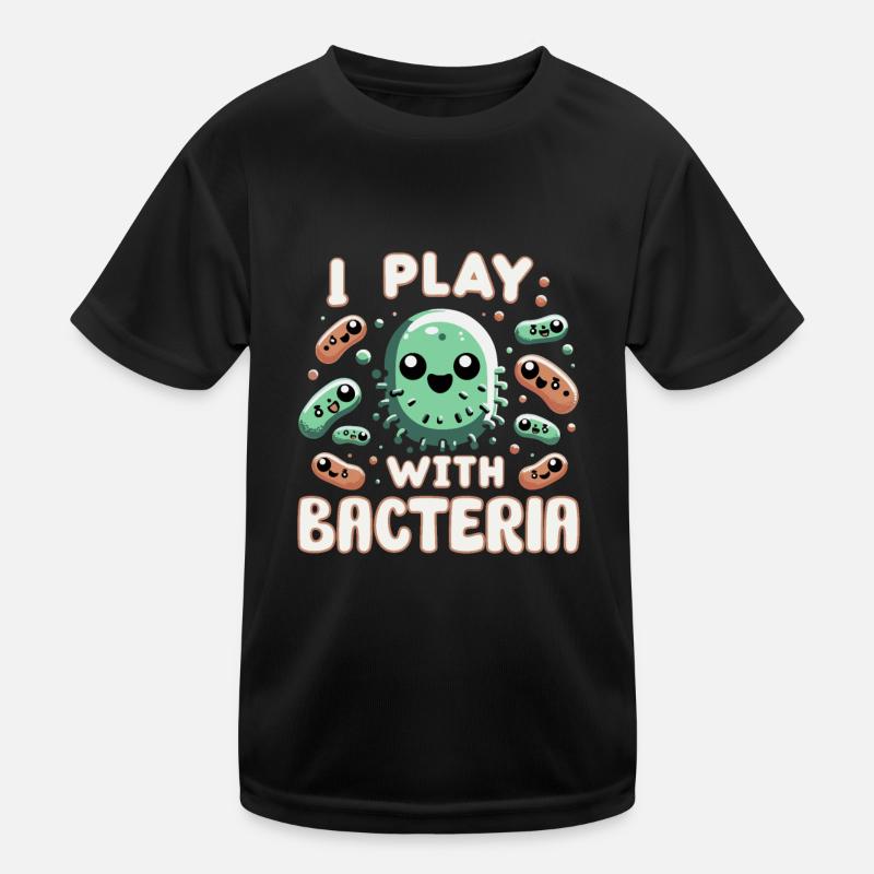 Microbiologist Microbiology Lab Staph Biology Kids Functional T-Shirt