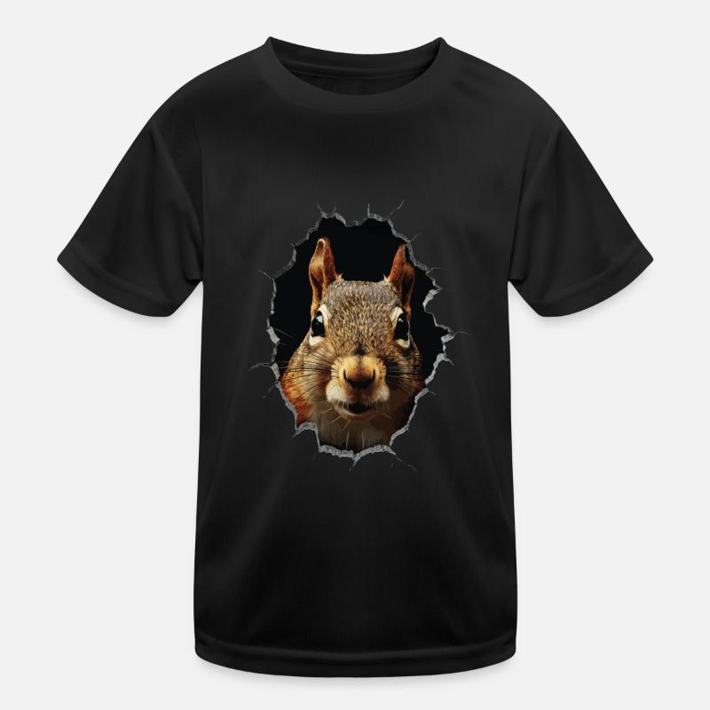 Squirrel Kids Functional T-Shirt