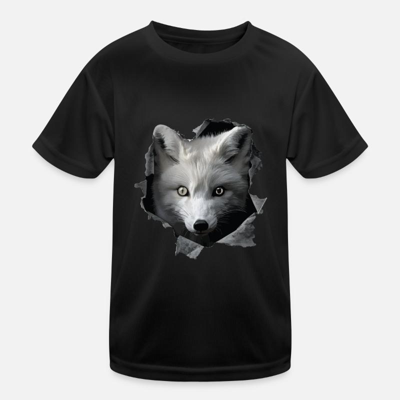 Arctic Wolf Kids Functional T-Shirt