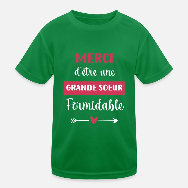 Danke, tolle große Schwester Kinder Funktions-T-Shirt