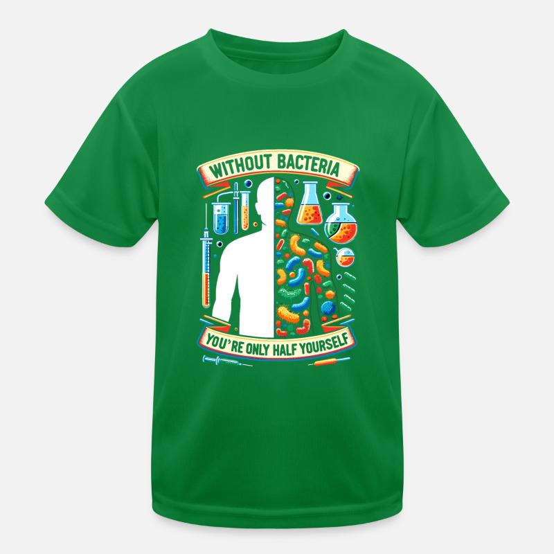 Microbiologiste Microbiologie Laboratoire Biologie des staphylocoques T-shirt sport Enfant