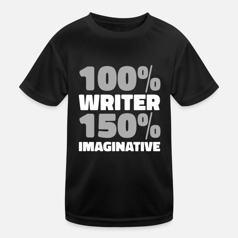 Writer Author Kids Functional T-Shirt