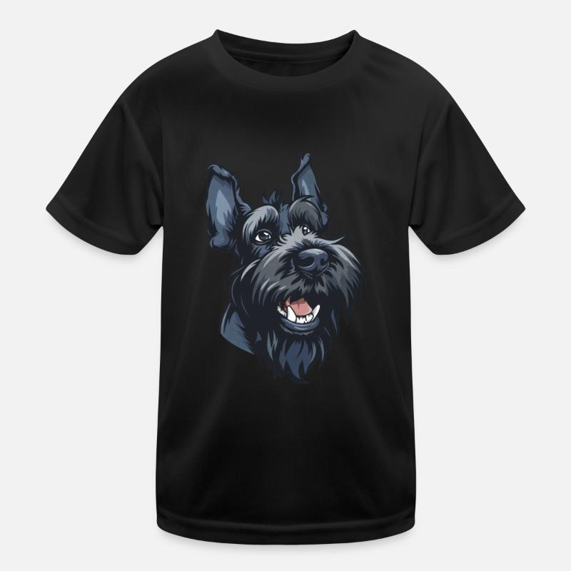 Kerry Blue Terrier | Blauer Irischer Terrier Kinder Funktions-T-Shirt