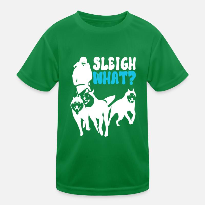 Sledding Sled dogs Kids Functional T-Shirt