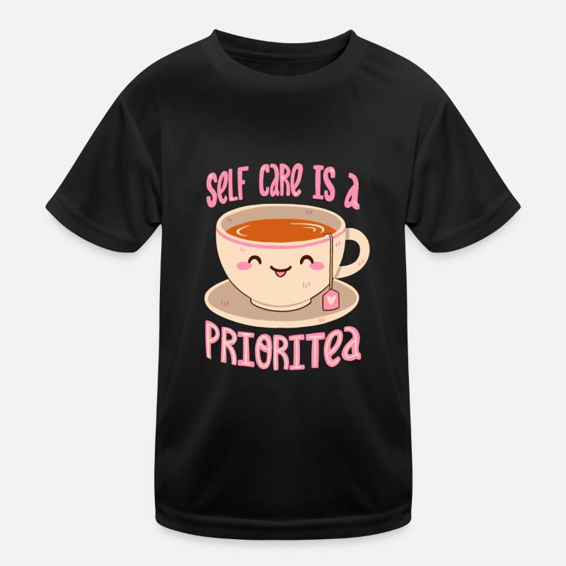 Self Care & Tee Kinder Funktions-T-Shirt