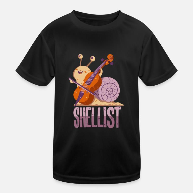 Jeu de mots pour violoncelle T-shirt sport Enfant