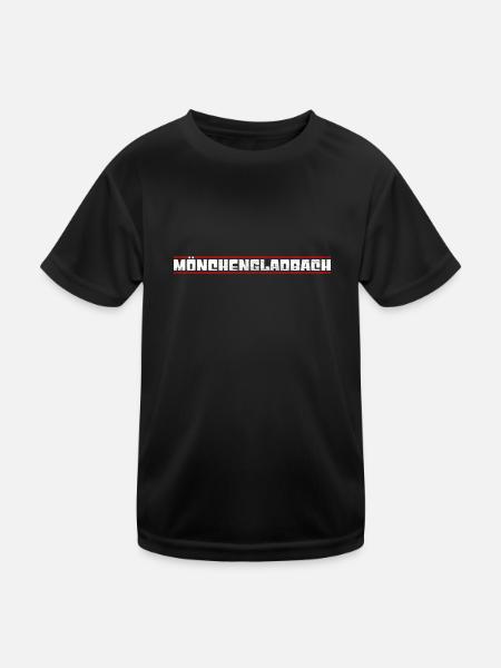 Mönchengladbach - Kids Functional T-Shirt - black - Front