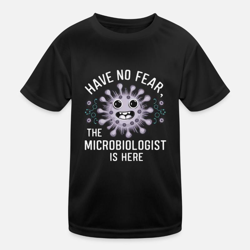Microbiologist Microbiology Lab Staph Biology Kids Functional T-Shirt