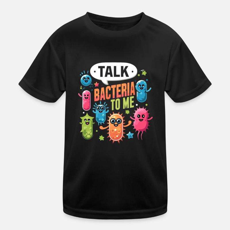 Microbiologist Microbiology Lab Staph Biology Kids Functional T-Shirt