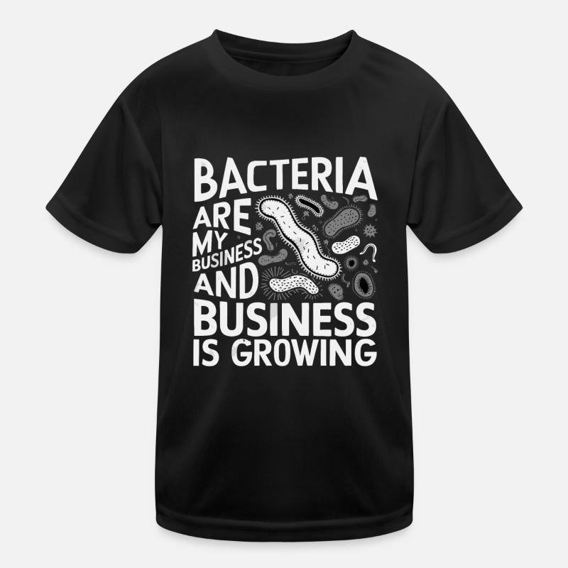 Microbiologist Microbiology Lab Staph Biology Kids Functional T-Shirt