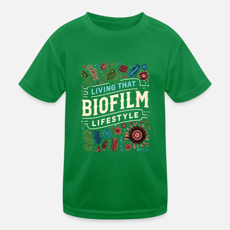 Microbiologist Microbiology Lab Staph Biology Kinder Funktions-T-Shirt