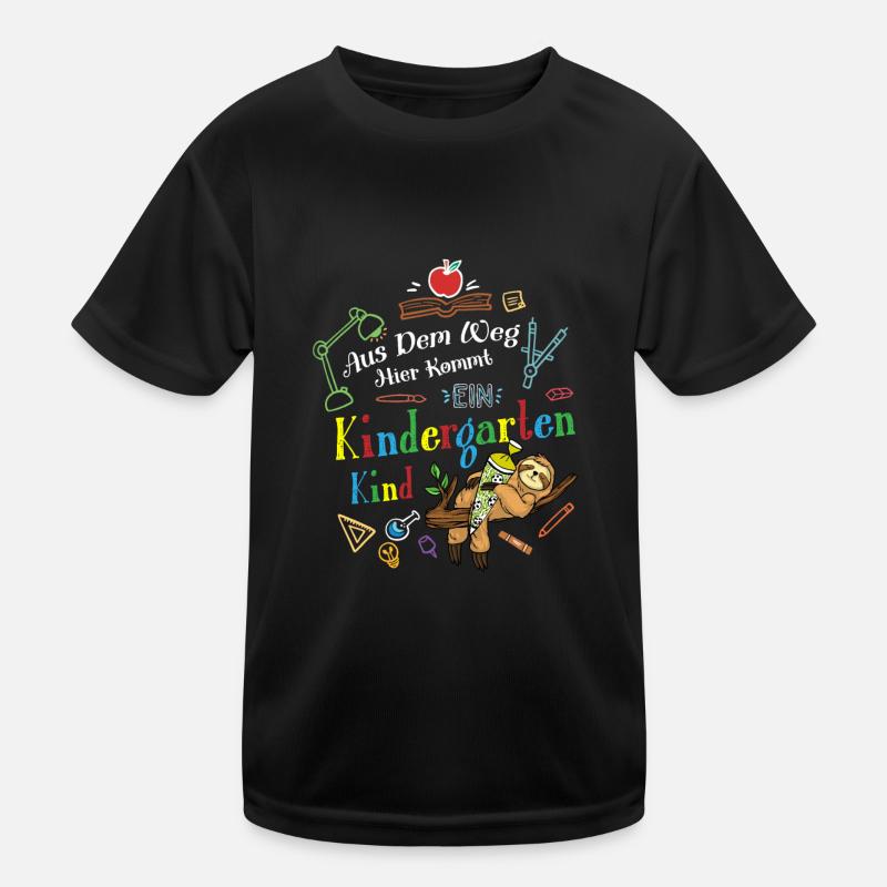 Aus Der Weg Hier Kommt Ein Kindergartenkind Kinder Funktions-T-Shirt