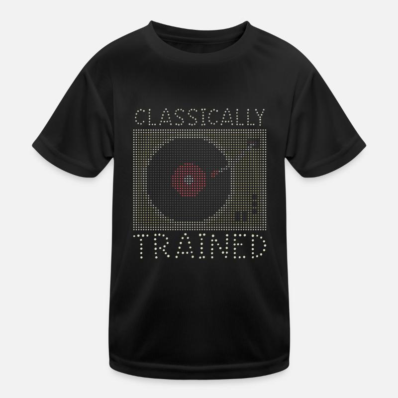 Classically Trained Vintage Turntables Kids Functional T-Shirt