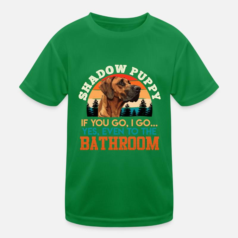 Rhodesian Ridgeback SHADOW PUPPY Besitzer Kinder Funktions-T-Shirt