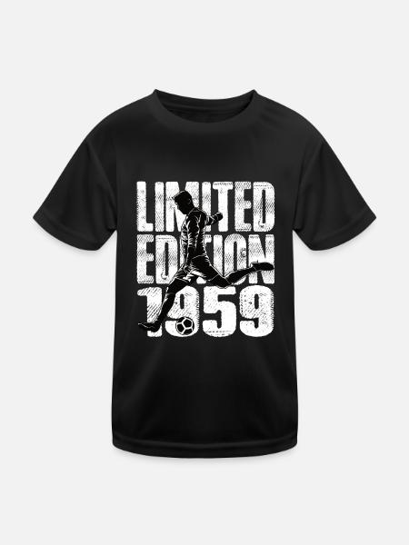 Édition limitée 1959 Édition limitée Football - T-shirt sport Enfant - noir - Devant
