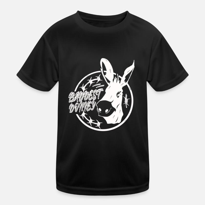 The worst donkey Kids Functional T-Shirt