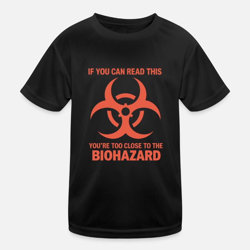 Microbiologist Microbiology Lab Staph Biology Kinder Funktions-T-Shirt