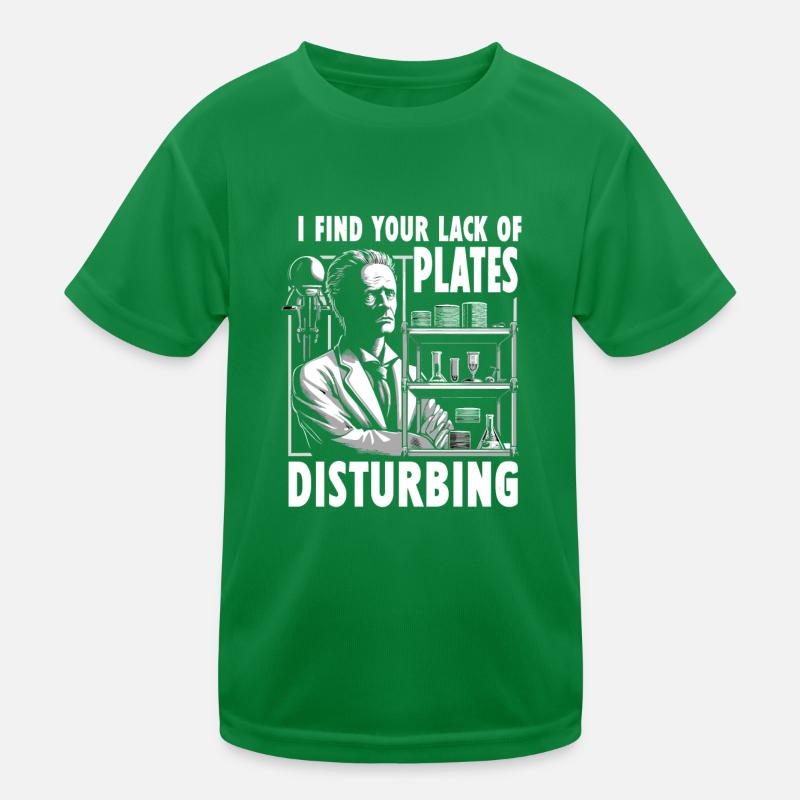Microbiologist Microbiology Lab Staph Biology Kinder Funktions-T-Shirt