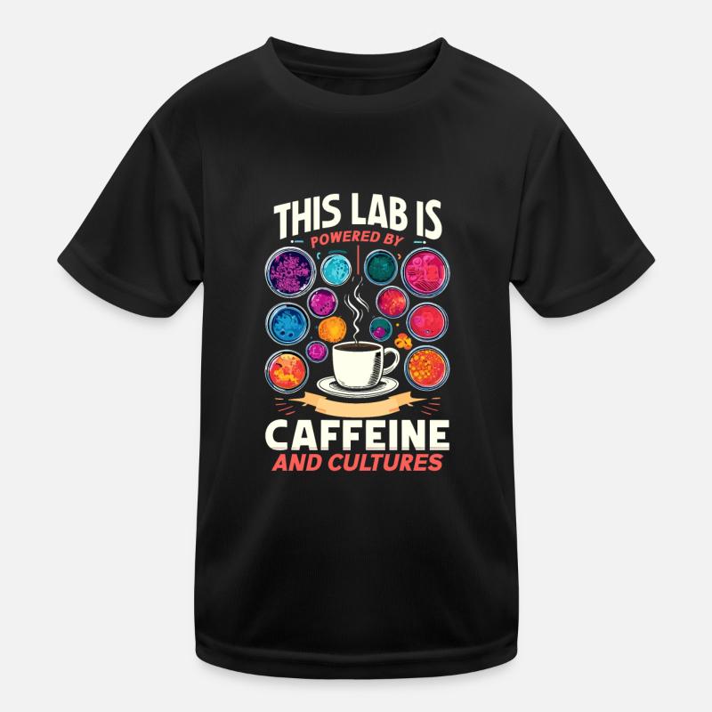 Microbiologiste Microbiologie Laboratoire Biologie des staphylocoques T-shirt sport Enfant