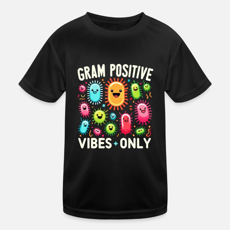 Microbiologist Microbiology Lab Staph Biology Kinder Funktions-T-Shirt