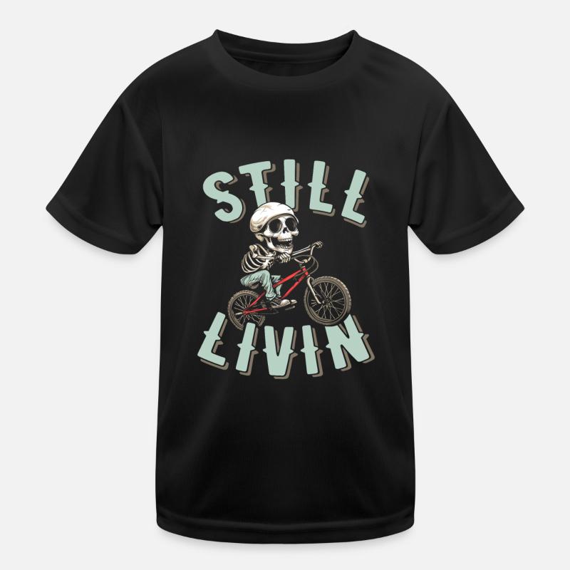 Bmx Bmx Biker Kids Functional T-Shirt