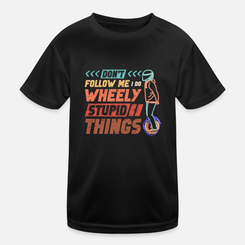 Euc E-unicycle Elektrisches Einrad Kinder Funktions-T-Shirt