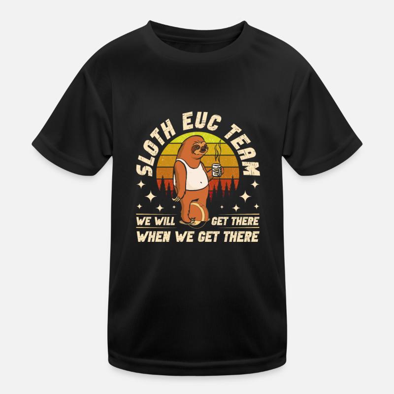 Euc E-unicycle Elektrisches Einrad Kinder Funktions-T-Shirt