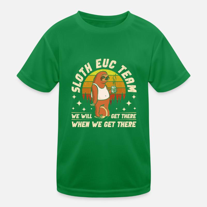 Euc E-unicycle Elektrisches Einrad Kinder Funktions-T-Shirt