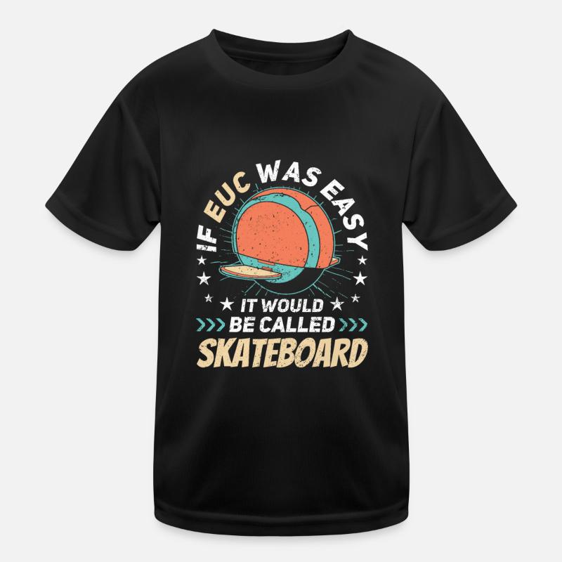 Euc E-unicycle Elektrisches Einrad Kinder Funktions-T-Shirt