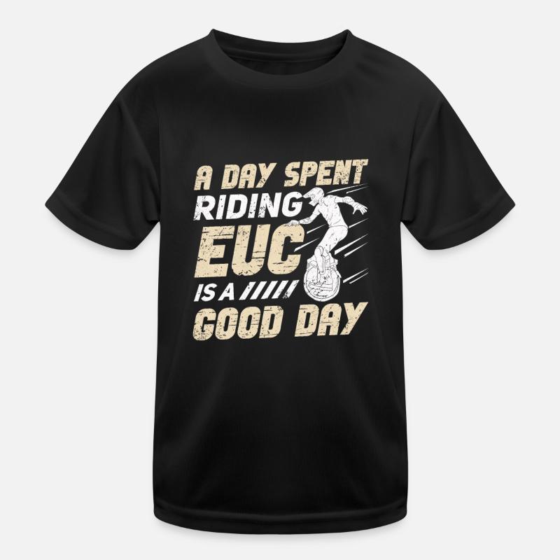 Euc E-unicycle Elektrisches Einrad Kinder Funktions-T-Shirt