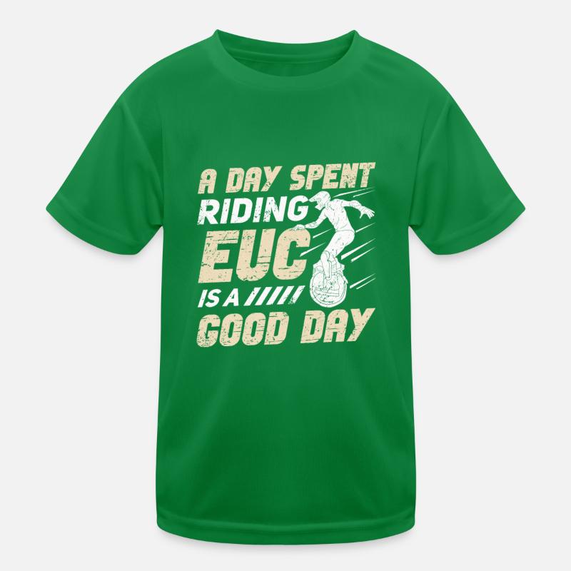 Euc E-unicycle Elektrisches Einrad Kinder Funktions-T-Shirt