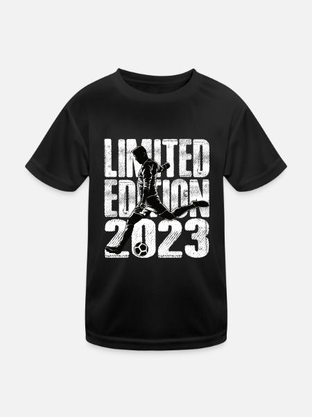 Édition Limitée 2023 Édition Limitée Football - T-shirt sport Enfant - noir - Devant