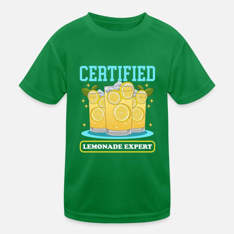 Limonade Zitronen-Limonade Brause Stand Geschenk Kinder Funktions-T-Shirt