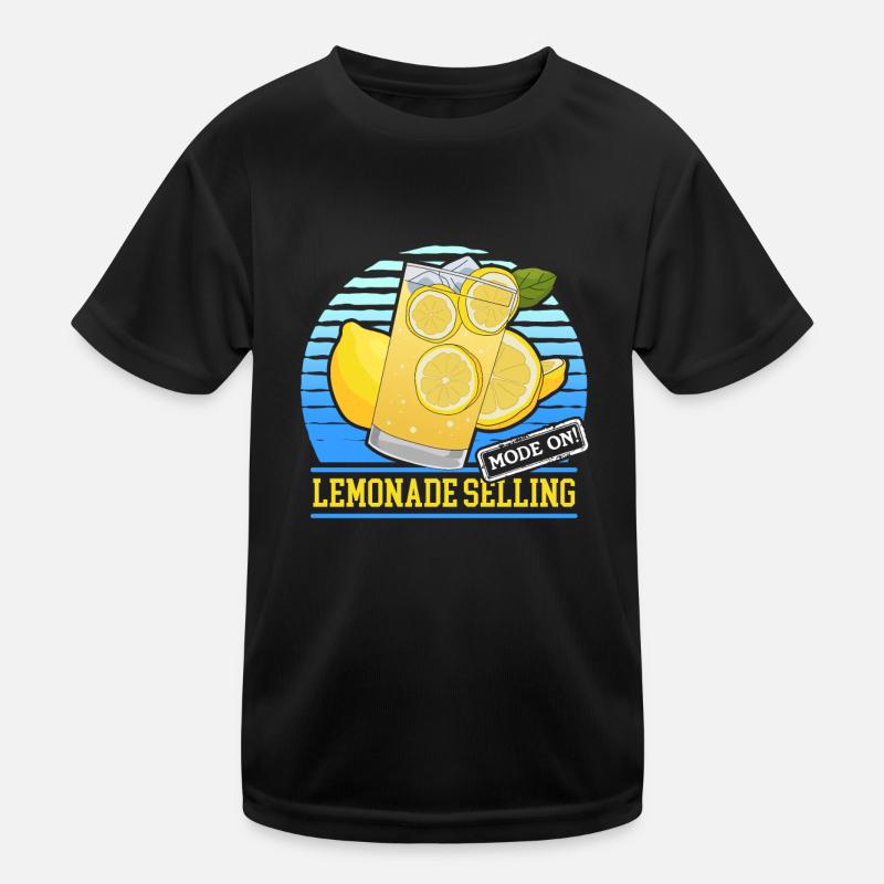 Limonade Brause | Zitronen-Limonade Geschenk Kinder Funktions-T-Shirt
