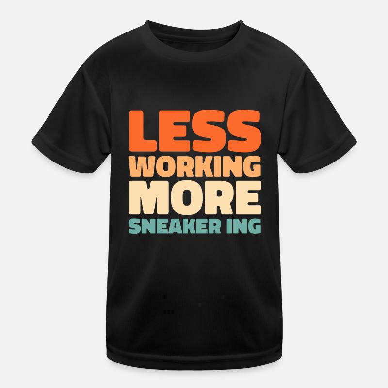 Sneakers Kinder Funktions-T-Shirt