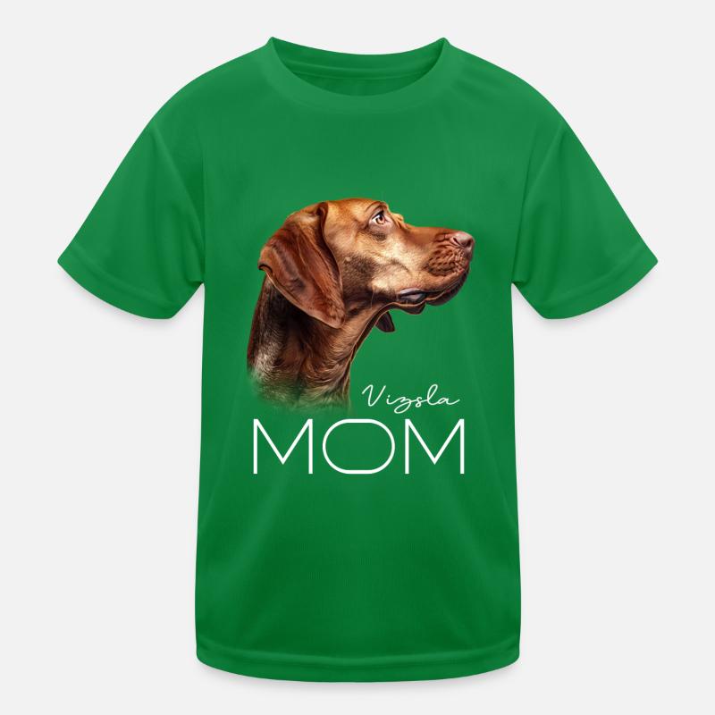 Vizsla Mama Kinder Funktions-T-Shirt