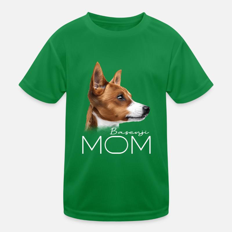 Maman Basenji T-shirt sport Enfant