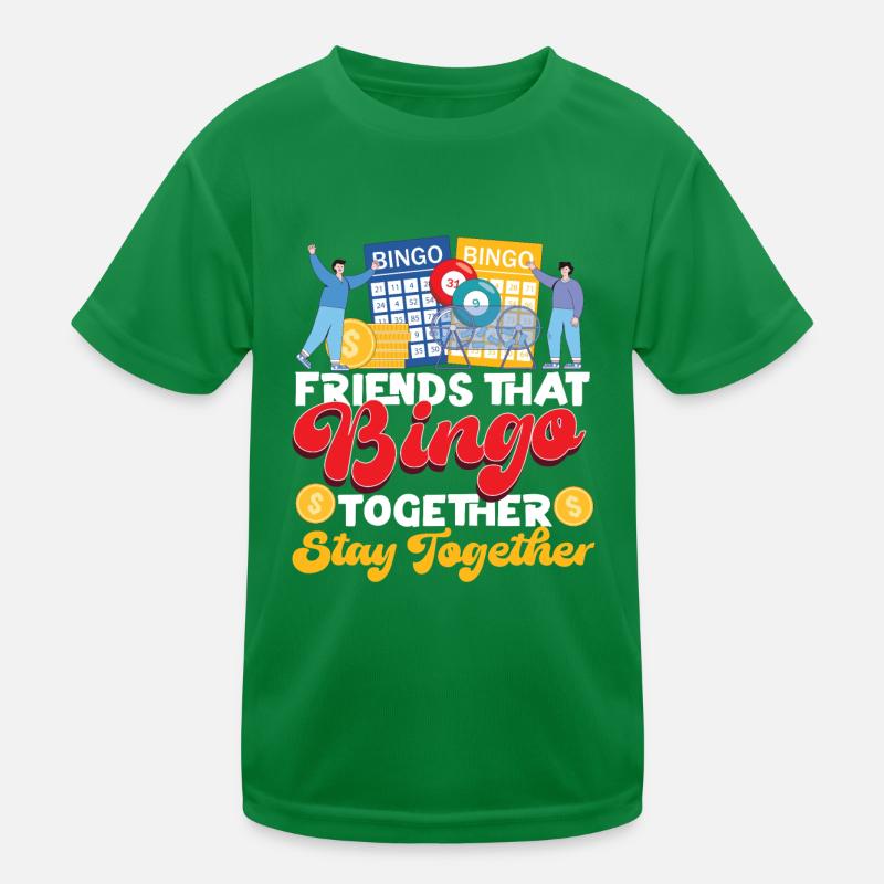 Amis joueurs de bingo Copains T-shirt sport Enfant