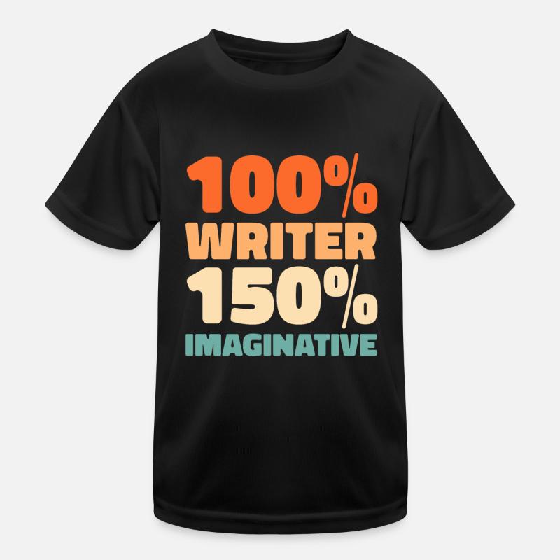 Écrivain Auteur T-shirt sport Enfant