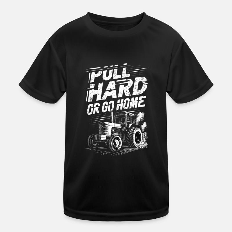 Tractor Pulling Tractor Pulling Tractor Power Farm Kinder Funktions-T-Shirt