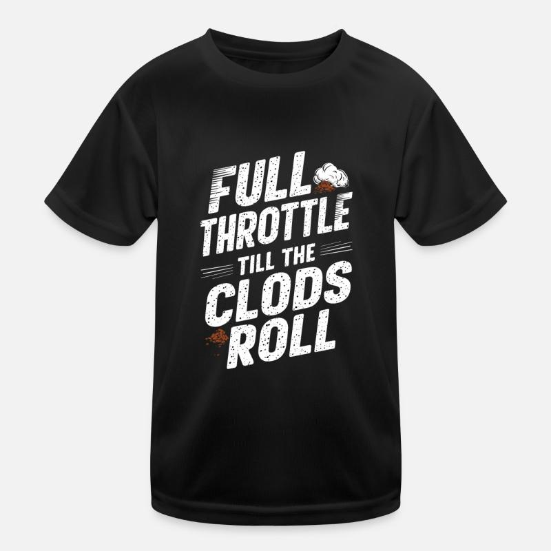 Tractor Pulling Tractor Pulling Tractor Power Farm Kinder Funktions-T-Shirt