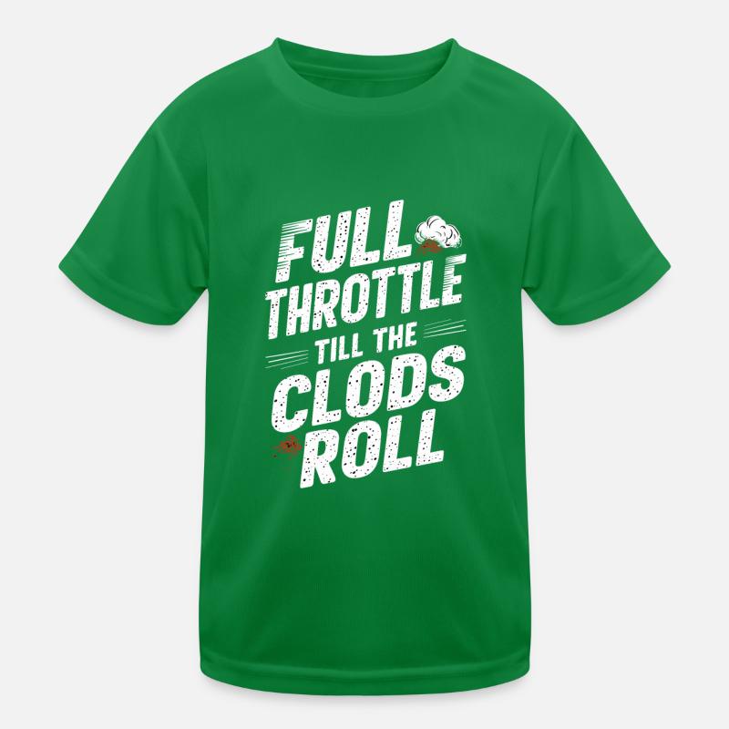 Tractor Pulling Tractor Pulling Tractor Power Farm Kids Functional T-Shirt