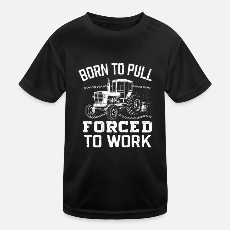 Tractor Pulling Tractor Pulling Tractor Power Farm Kinder Funktions-T-Shirt