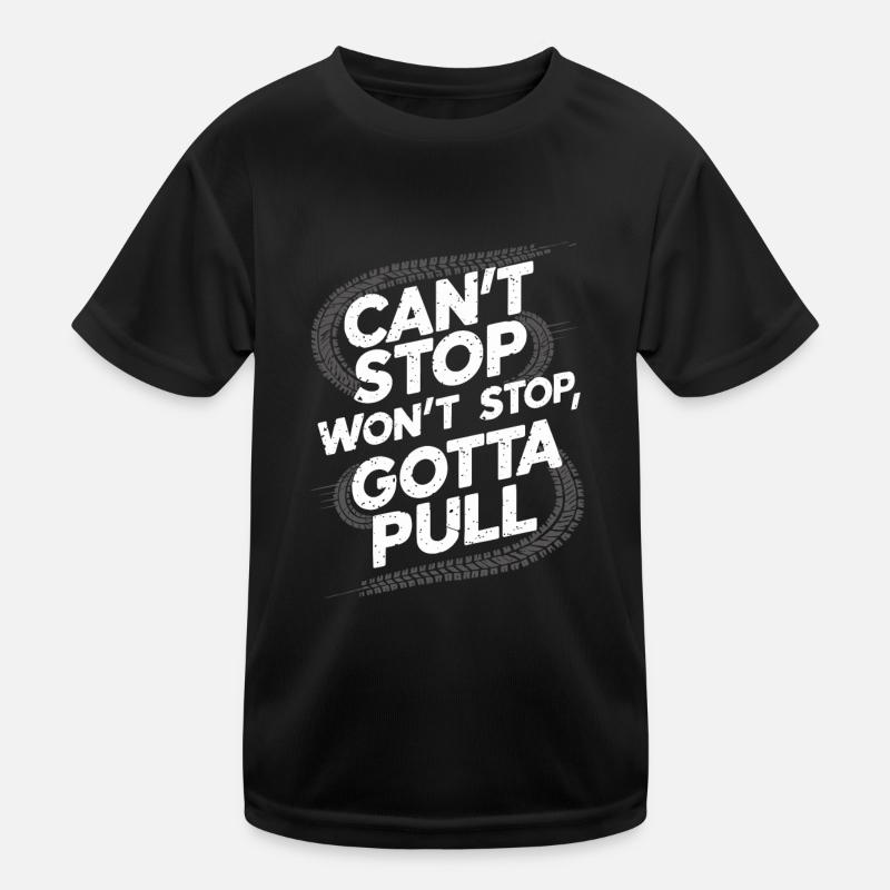 Tractor Pulling Tractor Pulling Tractor Power Farm Kinder Funktions-T-Shirt
