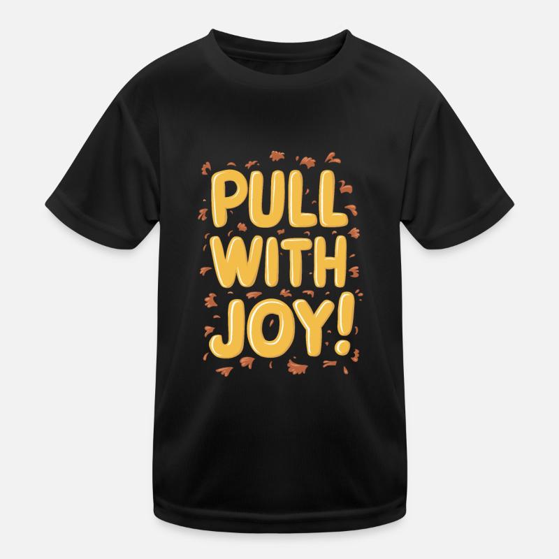Tractor Pulling Tractor Pulling Tractor Power Farm Kids Functional T-Shirt