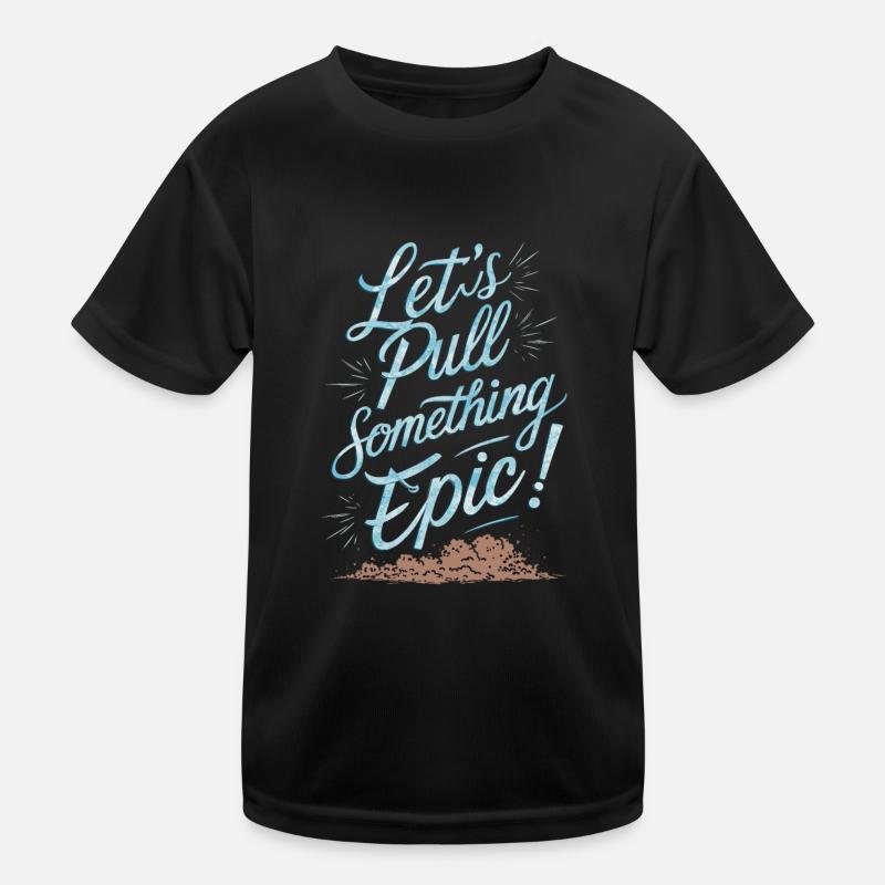 Tractor Pulling Tractor Pulling Tractor Power Farm Kinder Funktions-T-Shirt